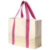Port Authority Awareness Pink Straw Market Tote