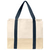 Port Authority River Blue Navy Straw Market Tote