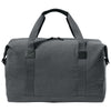 Port Authority Grey Steel Washed Canvas Duffel