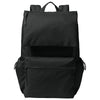 Port Authority Deep Black Matte Oxford Backpack
