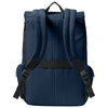 Port Authority River Blue Navy Matte Oxford Backpack