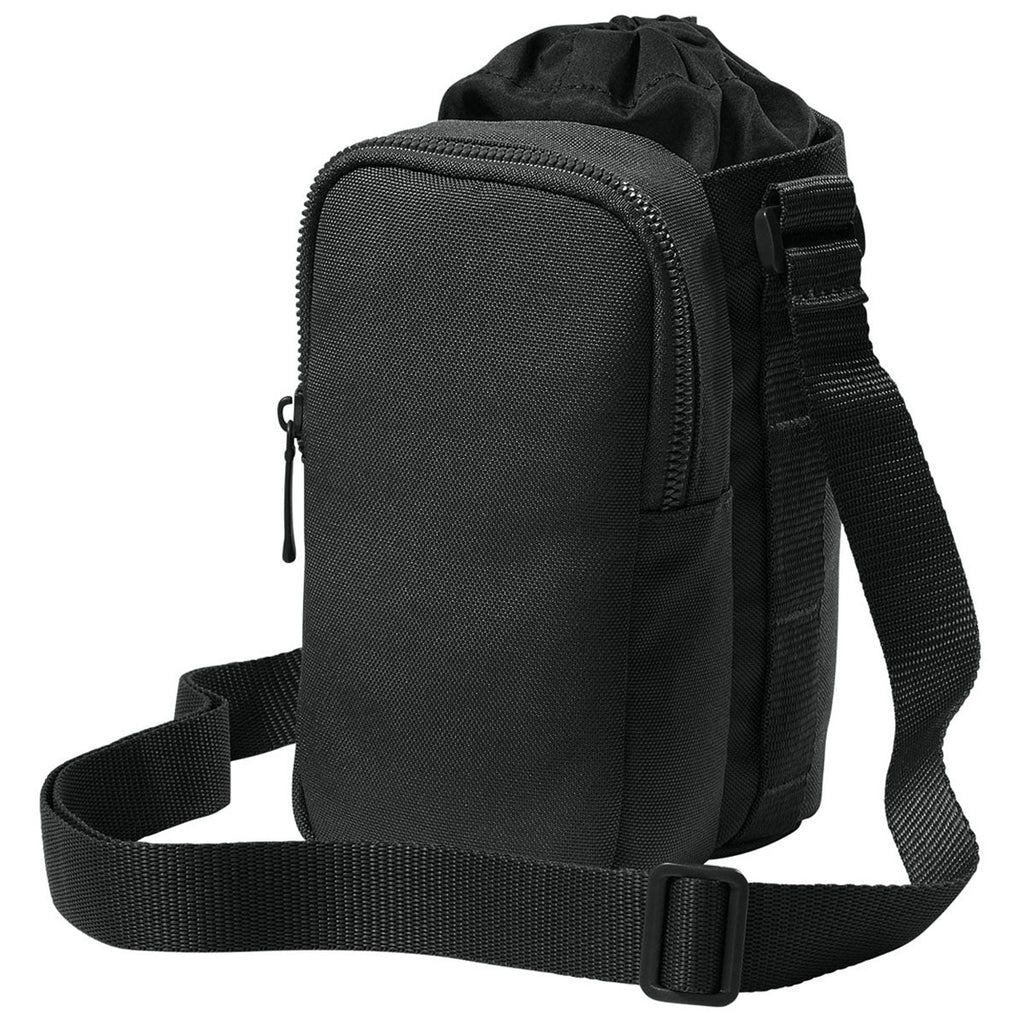 Port Authority Deep Black Matte Oxford Hydration Crossbody