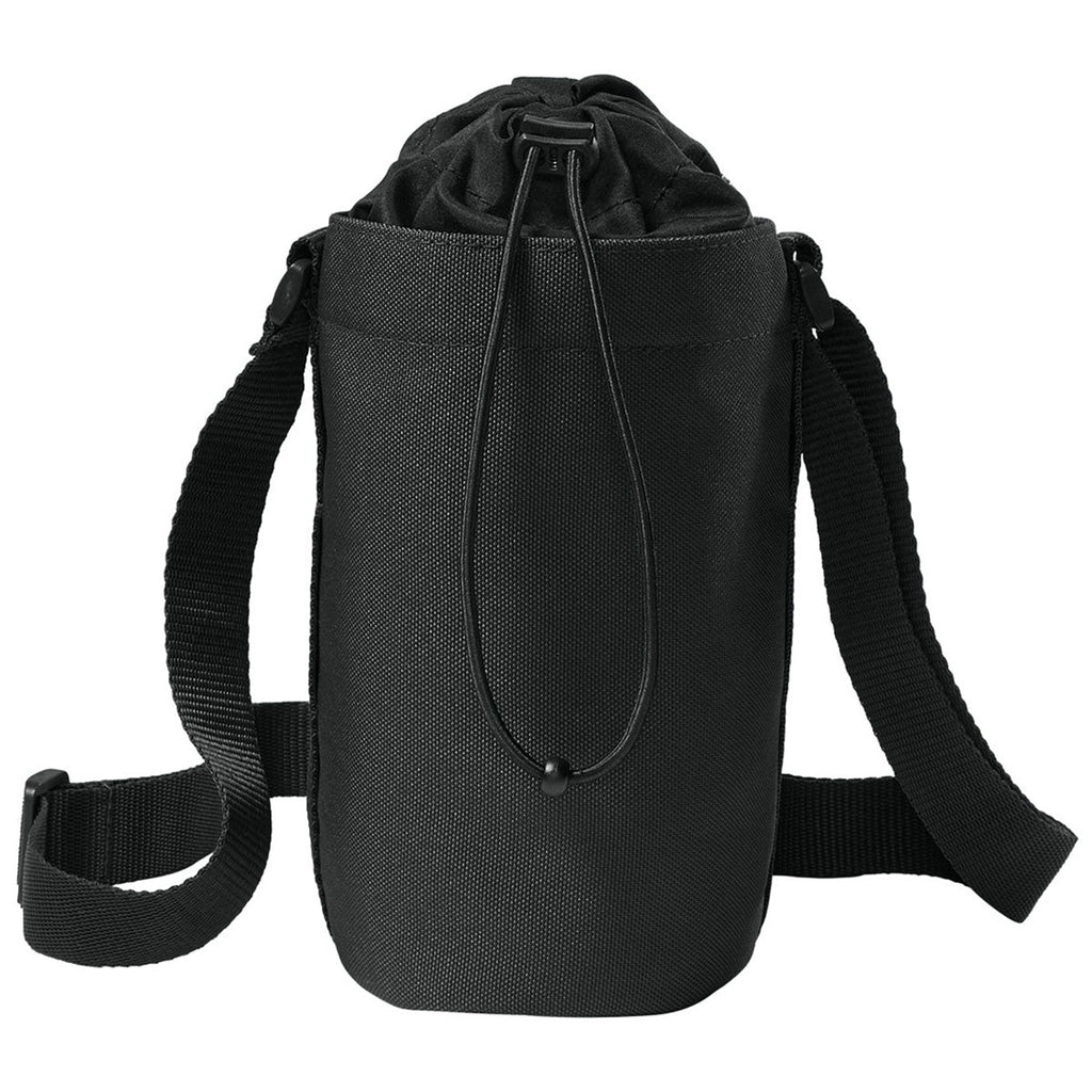 Port Authority Deep Black Matte Oxford Hydration Crossbody