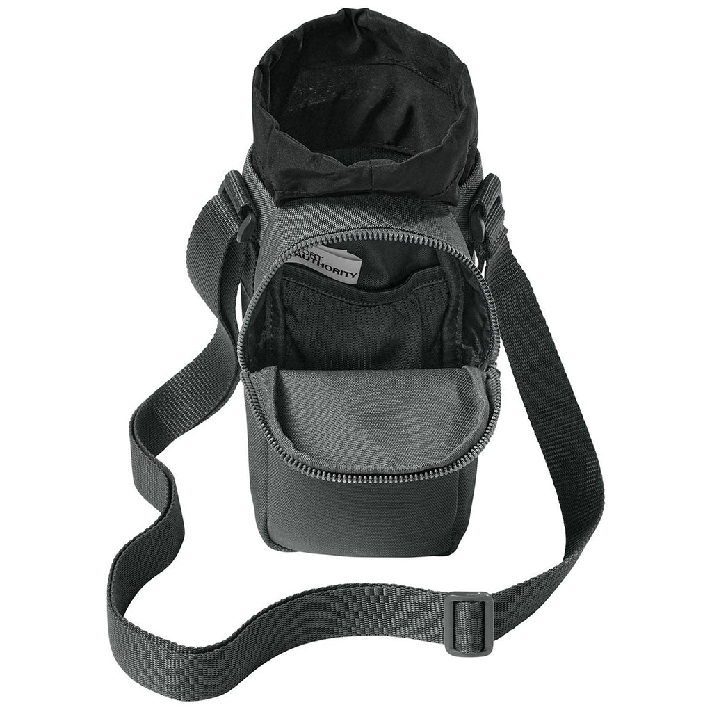 Port Authority Storm Grey Matte Oxford Hydration Crossbody