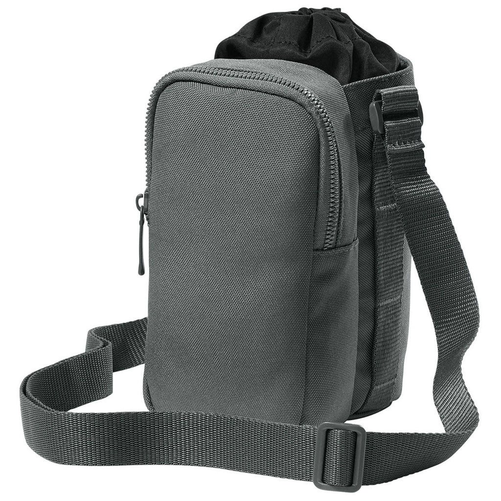 Port Authority Storm Grey Matte Oxford Hydration Crossbody