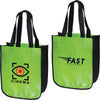 Beacon Lime Green Laminated Fashion Tote Bag