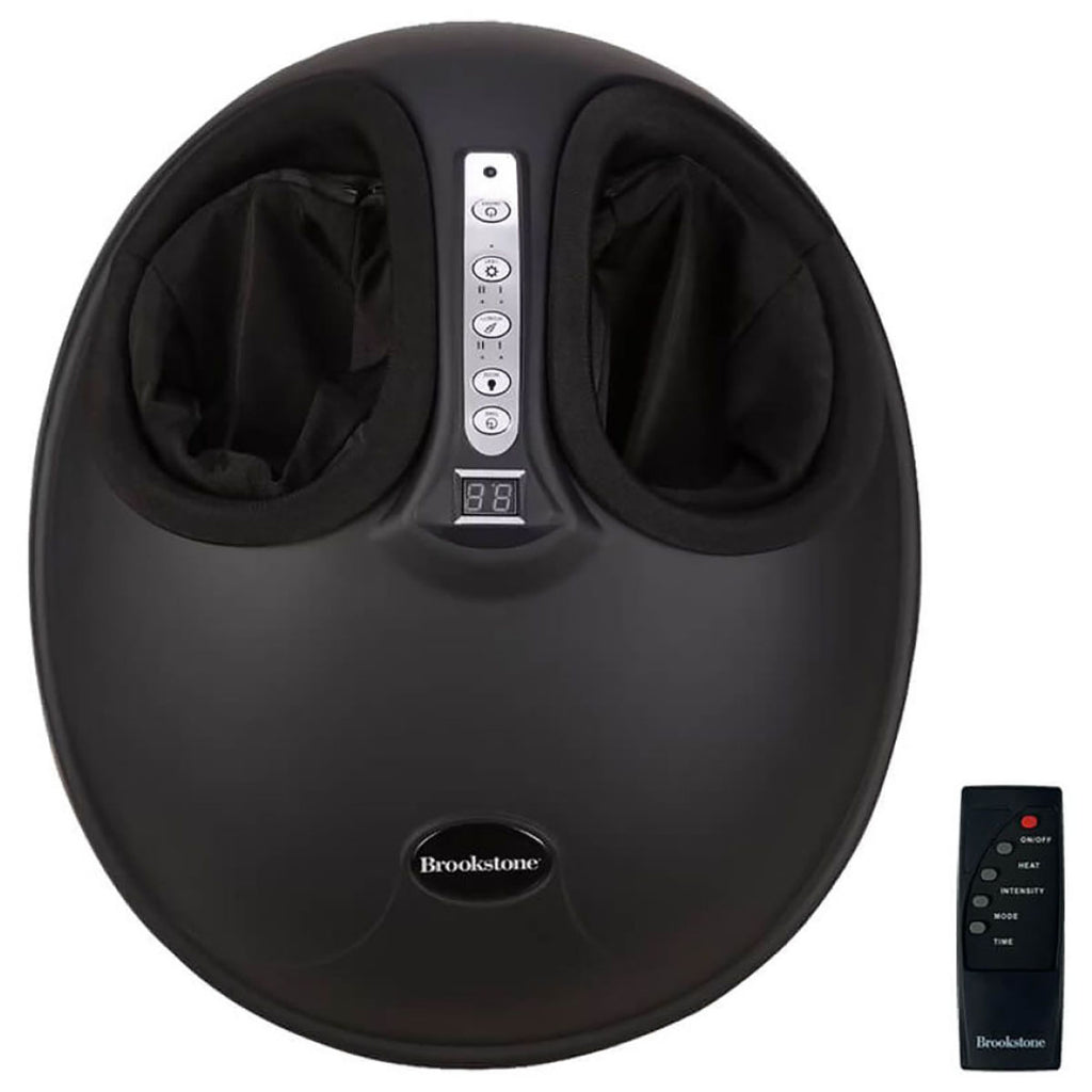 Brookstone Black 360 Air Pressure Foot Massager