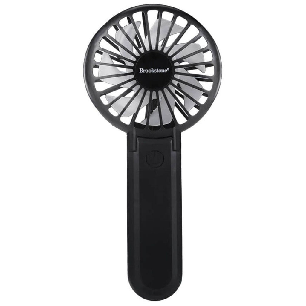 Brookstone Black Handheld Portable Fan