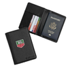 Brookstone Black RFID Passport Wallet