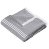Port Authority Sterling Grey/White Beach Throw