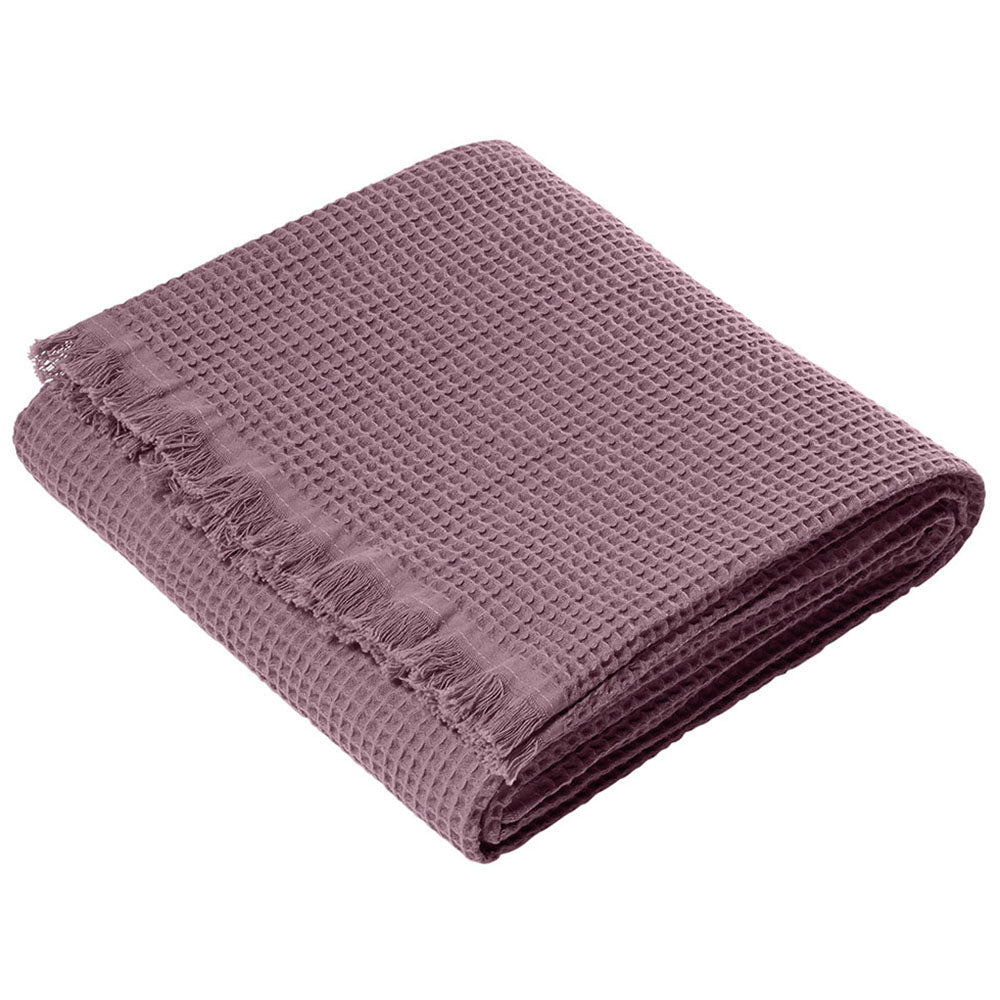 Port Authority Dusky Orchid Waffle Throw