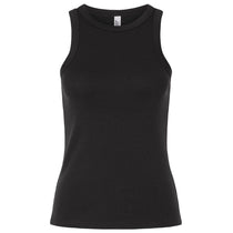 American Apparel Women's Black Baby Rib Tank