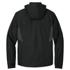 Eddie Bauer Men's Black/Steel Grey Rain Jacket