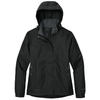Eddie Bauer Women's Black/Steel Grey Rain Jacket