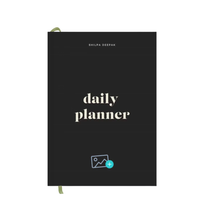 Papier Ink Black Joy Daily Planner