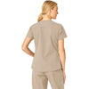 Carhartt Women's Khaki Five-Pocket Modern Fit V-Neck Top