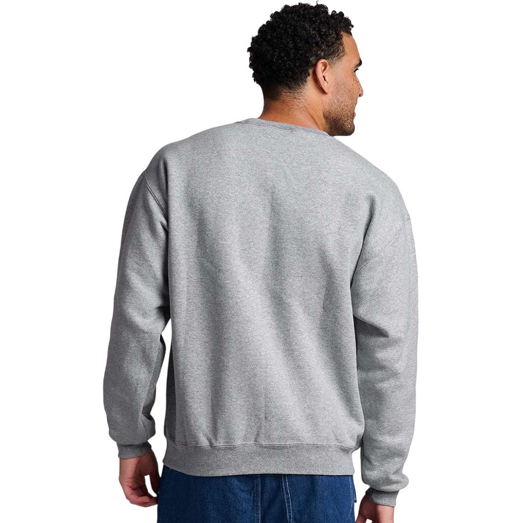 Jerzees Unisex Athletic Heather Rugged Crewneck Sweatshirt