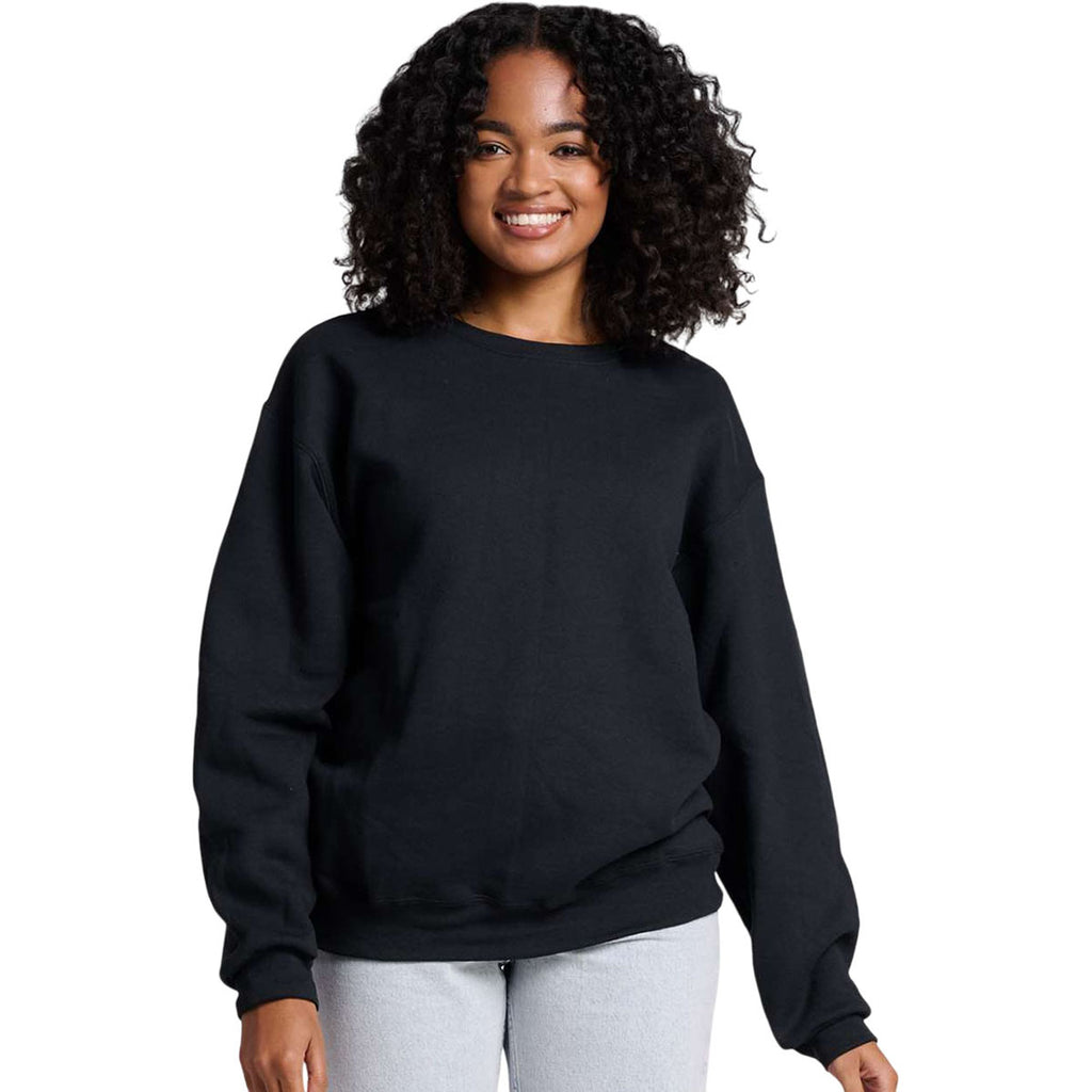 Jerzees Unisex Black Ink Rugged Crewneck Sweatshirt