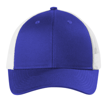 Port Authority Patriot Blue/White Low-Profile Snapback Trucker Cap