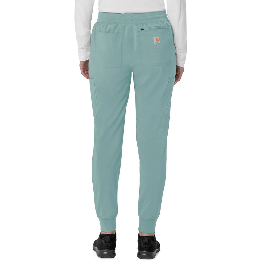 Carhartt Women's Summer Blue Eight-Pocket Cargo Pant