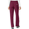 Carhartt Women's Wine Six-Pocket Boot Cut Scrub Pant