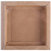 Beacon White 4 Pc. reGen Recycled Polyester Square Dye Sub Coaster Set