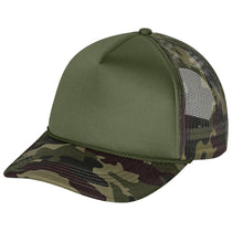 Port Authority Olive Drab Green/Camo/Camo Foam Truck'N Cap