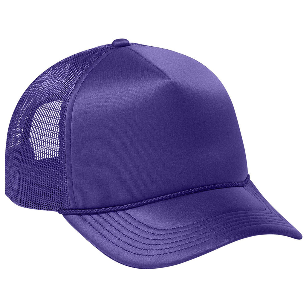Port Authority Prism Purple Foam Truck'N Cap
