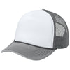 Port Authority White/Deep Smoke/Deep Smoke Foam Truck'N Cap