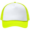 Port Authority White/Neon Yellow/Neon Yellow Foam Truck'N Cap