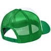 Port Authority White/True Kelly Green/True Kelly Green Foam Truck'N Cap