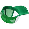 Port Authority White/True Kelly Green/True Kelly Green Foam Truck'N Cap