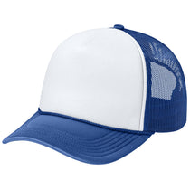 Port Authority White/True Royal/True Royal Foam Truck'N Cap