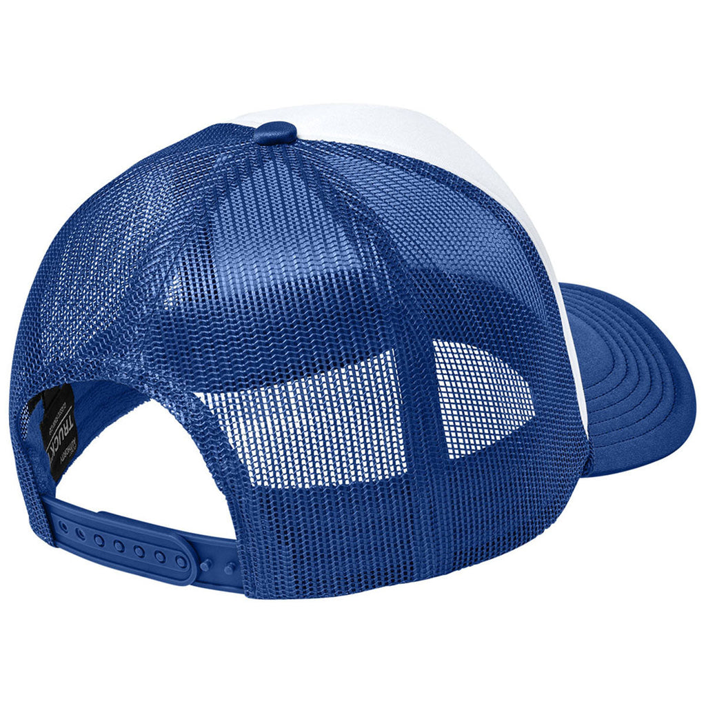 Port Authority White/True Royal/True Royal Foam Truck'N Cap