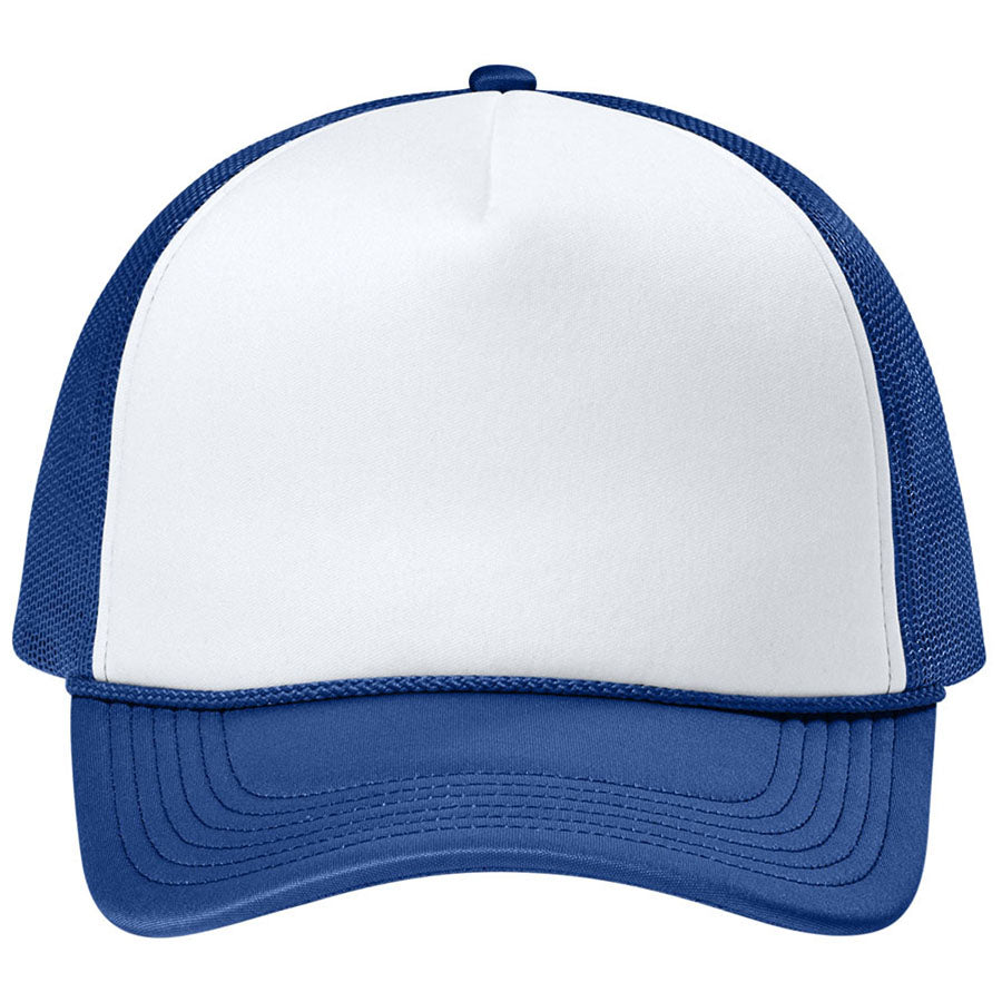 Port Authority White/True Royal/True Royal Foam Truck'N Cap