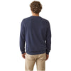Marine Layer Men's Mood Indigo Cloud 9 Fleece Relaxed Crewneck