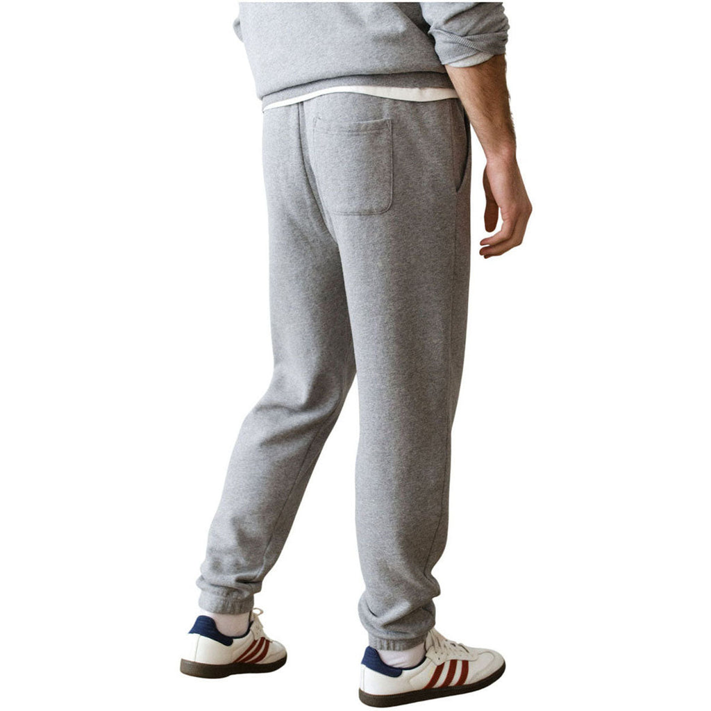 Marine Layer Men's Heather Grey Cloud 9 Fleece Sweatpant
