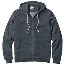 Marine Layer Men's Black Cloud 9 Fleece Full Zip Hoodie