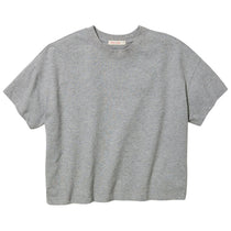 Marine Layer Women's Heather Grey Luxe Sueded Tee