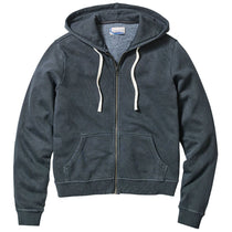 Marine Layer Women's Black Cloud 9 Fleece Full Zip Hoodie