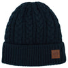 Pop Promos Custom Cable Knit Beanies