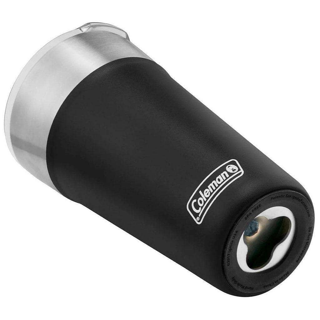 Coleman Black 20 oz. Brewski Stainless Steel Tumbler