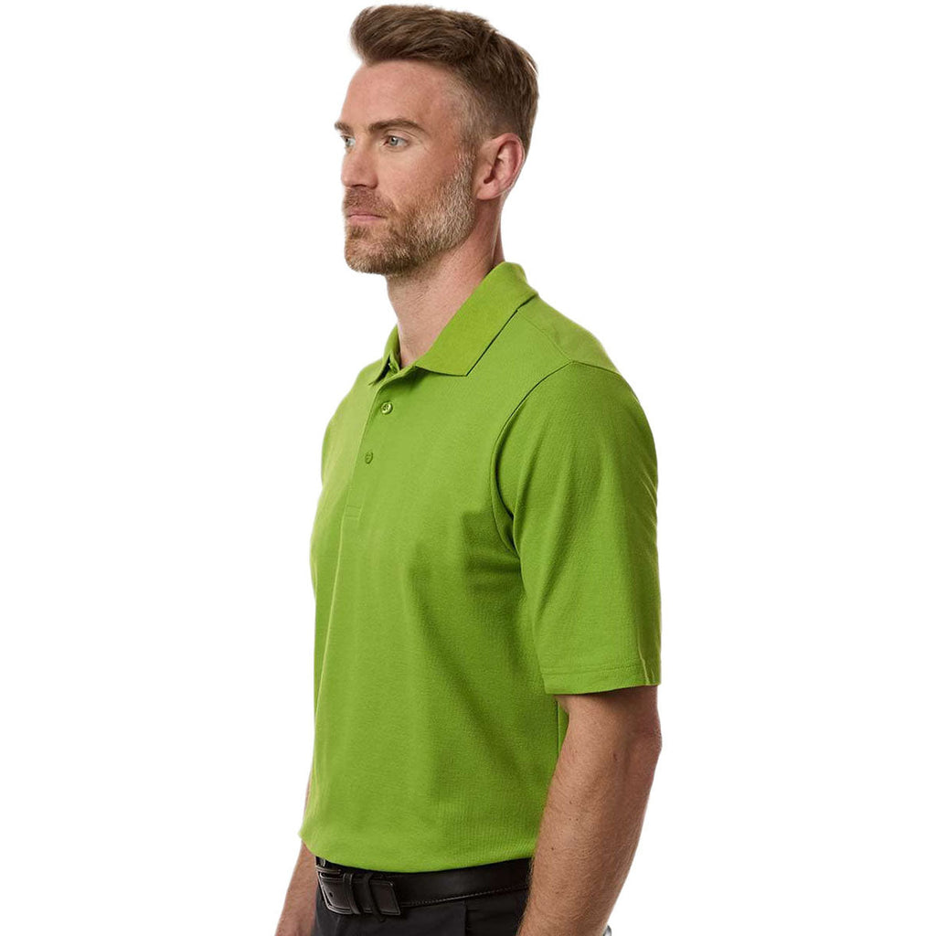 Core 365 Men's Acid Green Resolve CVC Performance Pique Polo