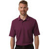Core 365 Men's Burgundy Resolve CVC Performance Pique Polo