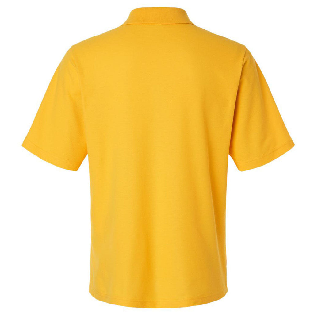 Core 365 Men's Campus Gold Resolve CVC Performance Pique Polo