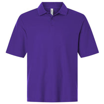 Core 365 Men's Campus Purple Resolve CVC Performance Pique Polo