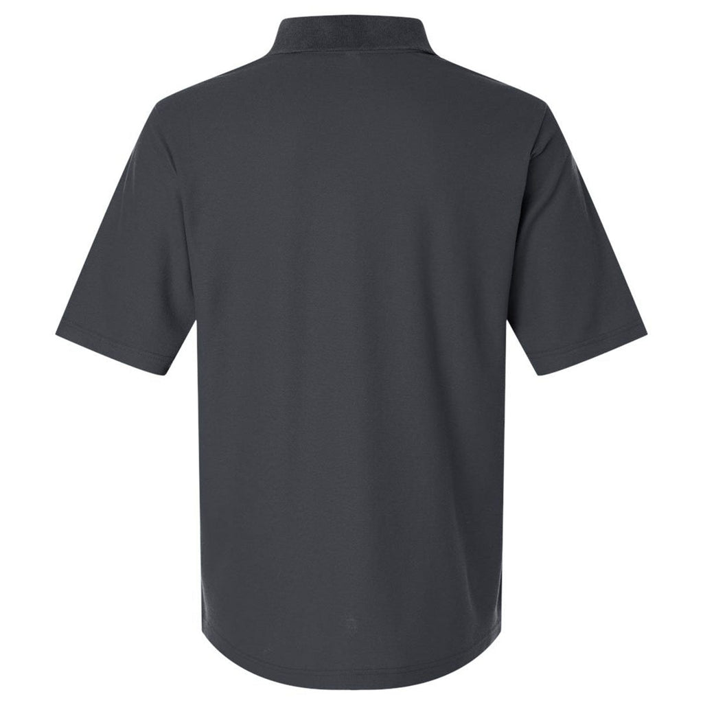 Core 365 Men's Carbon Resolve CVC Performance Pique Polo