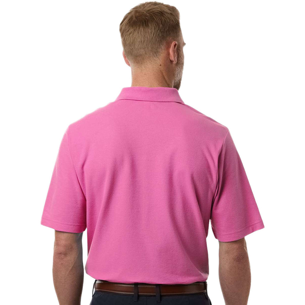 Core 365 Men's Charity Pink Resolve CVC Performance Pique Polo