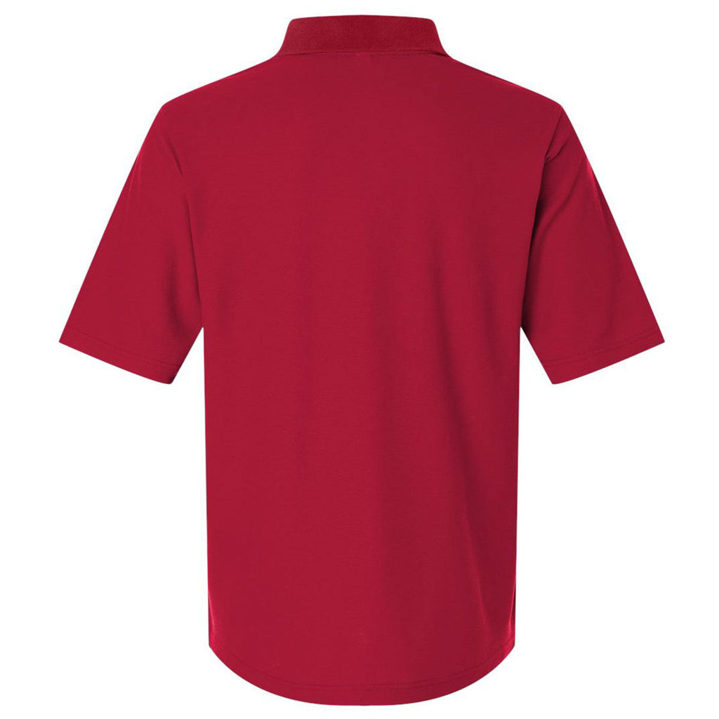 Core 365 Men's Classic Red Resolve CVC Performance Pique Polo