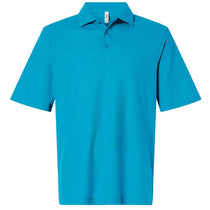 Core 365 Men's Electric Blue Resolve CVC Performance Pique Polo